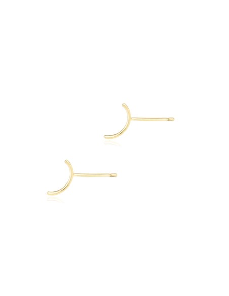 Pendientes Palo Curvado - 9 mm