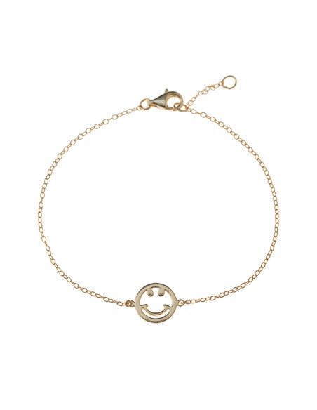 Pulsera Plata - Smile 10mm