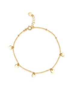 Pulsera Plata - Circulos 4mm 2