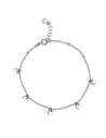 Pulsera Plata - Circulos 4mm