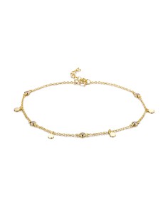 Tobillera Circonita - Chapas 3mm 2