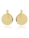 Pendientes Earjacket Circulo Palo - 15 mm