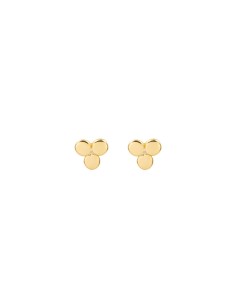 Pendientes Dormilonas 3 Chapas 6 mm 2