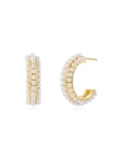 Pendientes Perla - 22mm 2