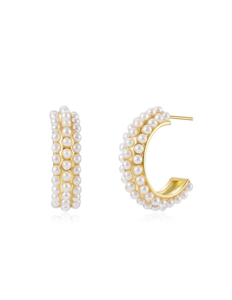 Pendientes Perla - 22mm