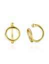 Pendientes Earcuff Circulo - 9 mm