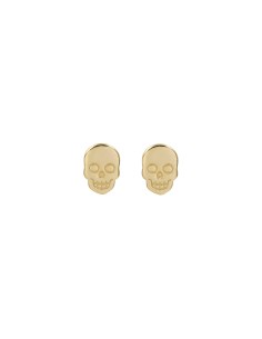 Pendientes Dormilonas Calavera 8 mm 2