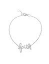 Pulsera Plata - 20*15mm Faith