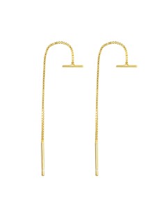 Pendientes Cadena Barra - 61 mm 2