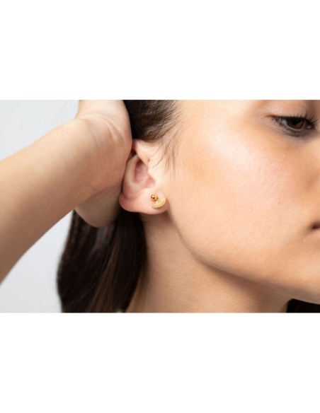 Pendiente Abanico - 7*10mm