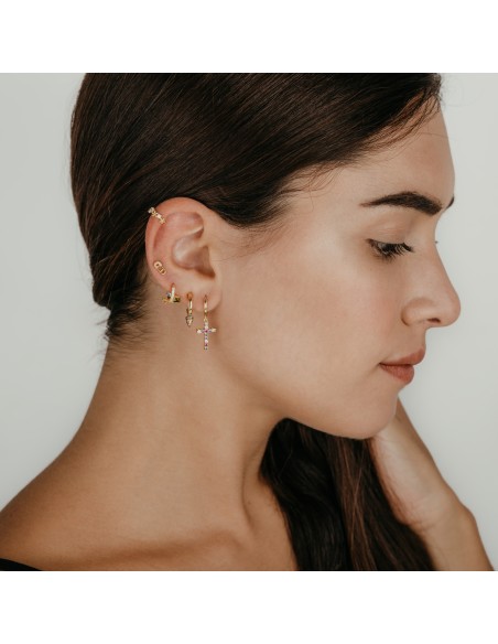 Pendiente Circonita - Earcuff