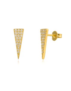 Pendientes Circonita - Triangulo 5*14 2