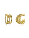 Pendientes Circonita - Earcuff