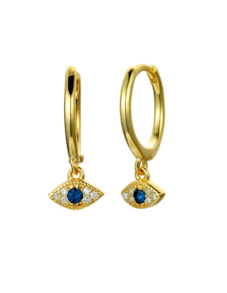 Pendientes Circonita - Ojo