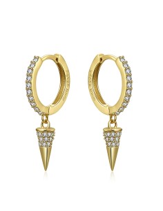 Pendientes Circonita - Cono 2