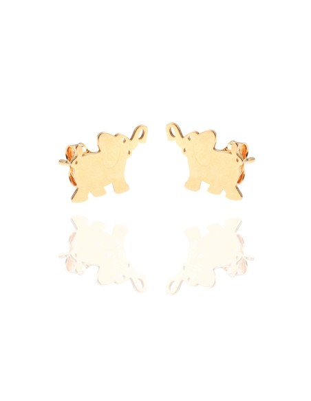 Pendientes Plata - Elefante 9*12