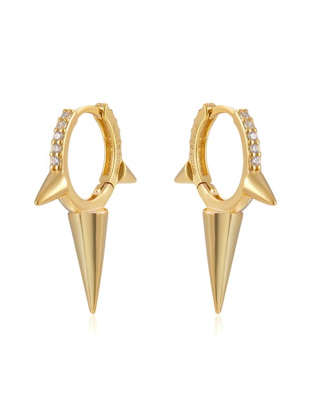 Pendientes Circonita - Pinchos