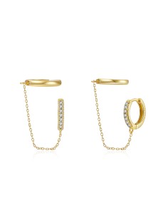 Pendientes Aro - Circonita 2