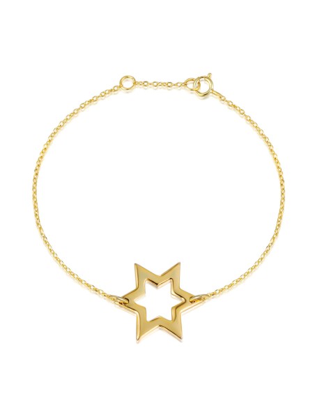 Pulsera Plata - Estrella 9mm