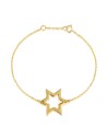 Pulsera Plata - Estrella 9mm