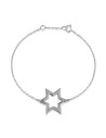 Pulsera Plata - Estrella 9mm