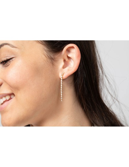 Pendientes Circonita - Tennis