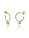 Pendientes Mineral - Aro