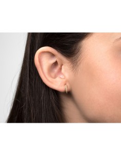 Pendientes Circonita - Semi Aro - Circonita 2