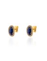 Pendientes Mineral - Oval 8mm