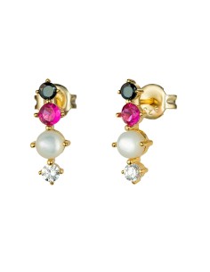 Pendientes Circonita - 3 Cz 2