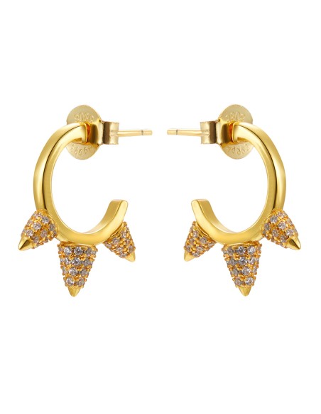 Pendientes Circonita - Cono