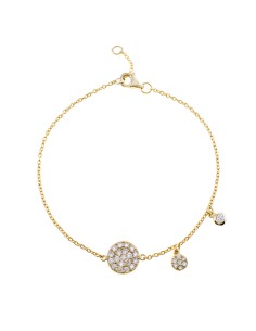 Pulsera Circonita - Circulo 9mm 2