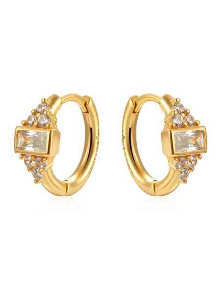 Pendientes Circonita - Aro