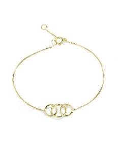 Pulsera Plata - 3 Circulos 2