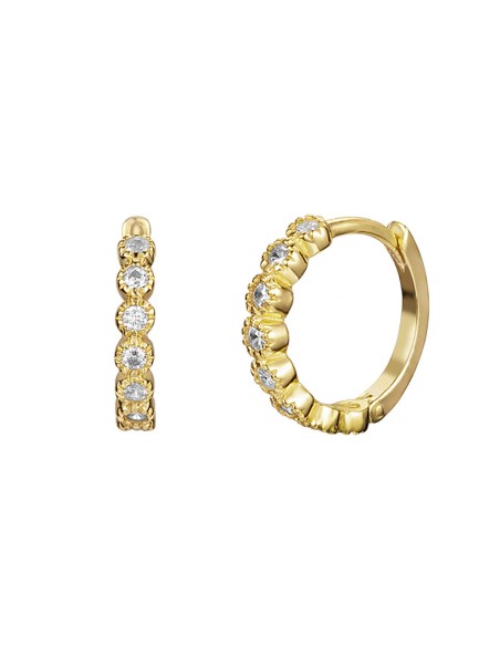 Pendiente Circonita - Aro