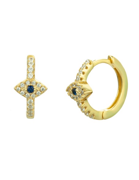 Pendiente Circonita - Ojo