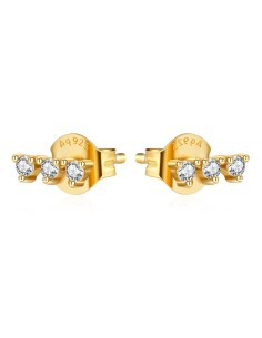 Pendientes Circonita - 3 Cz 2