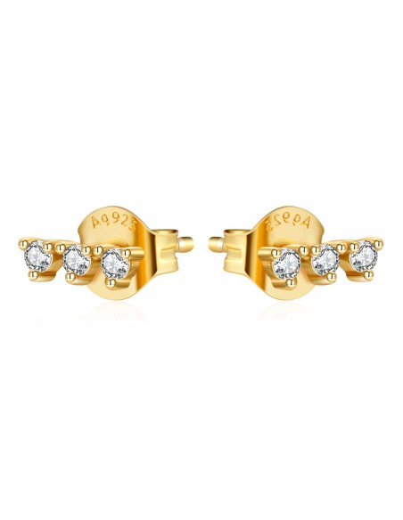 Pendientes Circonita - 3 Cz