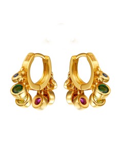 Pendientes Circonita - Aro 2