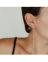 Pendientes Aro - Earcuff - Circonita