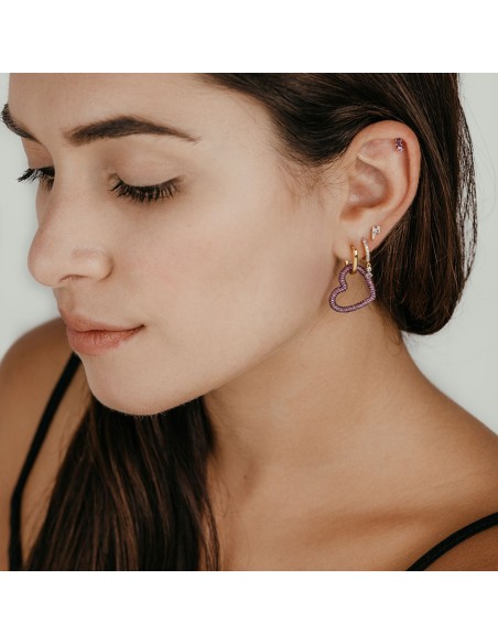 Pendientes Circonita