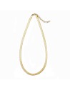 Collar Acero - Herryingbone - 37, 45, 53 y 61 cm - Bañado Oro