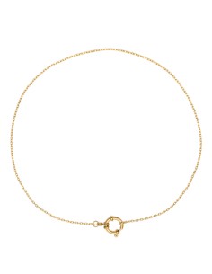 Collar Acero - Reasa - 40 cm - Chapado Oro 2
