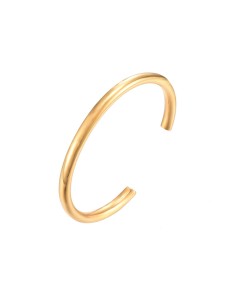 Pulsera Acero Esclava - 60 mm - Bañado Oro y Plata Rodiada 2