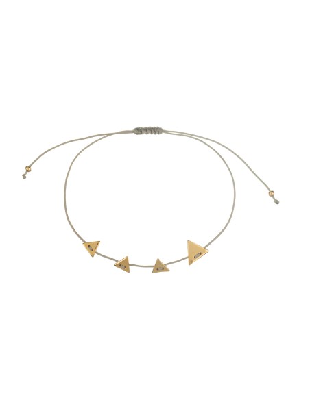 Pulsera - Macramé - 4 Triangulos