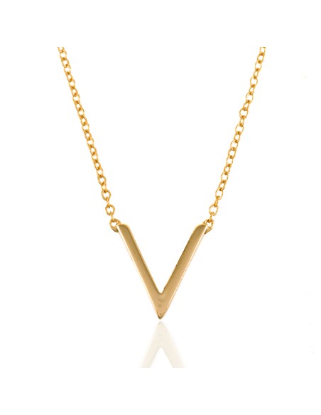 Collar Liso - "V" Pequeña