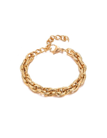 Pulsera Acero - Byzantine 16+5 cm