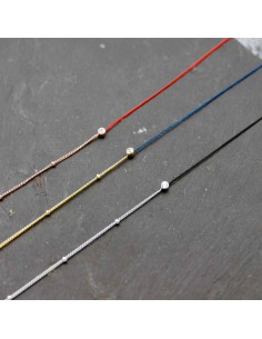 Pulsera Bolita - CZ - Hilo 2