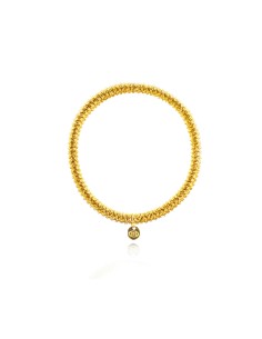 Pulsera Muelle Elástica - 5 mm - Bañado Oro, Rosa Oro y Plata Rodiada 2