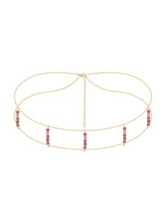 Choker Acero Mineral - 2.5mm - 33+5 cm - Bañada Oro 2